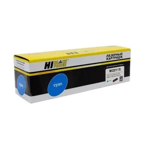 Картридж HP Color LJ W2211X (207X) M255dw/МFP M282nw/M283fdn (2,45K) БЕЗ ЧИПА / HI-BLACK / Cyan