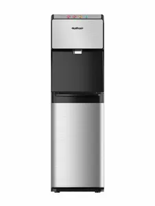 Кулер для воды ХотФрост /  HotFrost V450ASM компрессорный, напольный, с нижней загрузкой бутыли