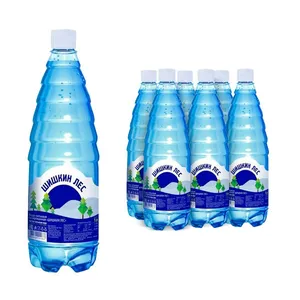 Вода Шишкин лес питьевая газированная (1 л.) ПЭТ (1 уп х 6 шт.)