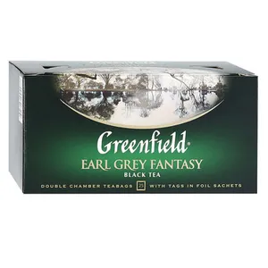 Чай Гринфилд / Greenfield Earl Grey Fantasy черный (25 пак. х 2 г.)